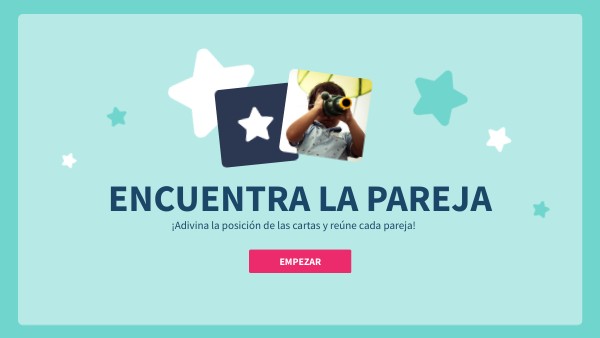 Encuentra la pareja | Genially