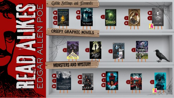 Read Alikes Edgar Allen Poe | Genially