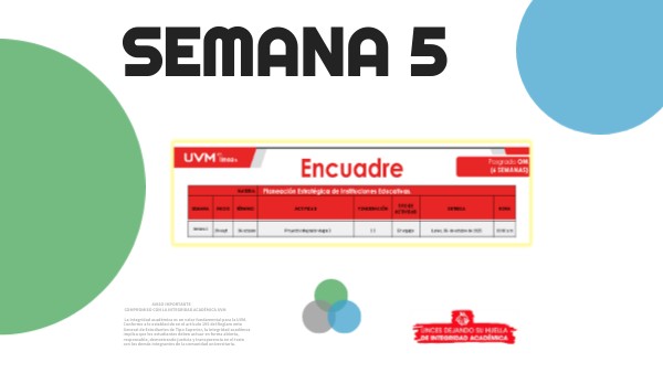semana 5 | Genially
