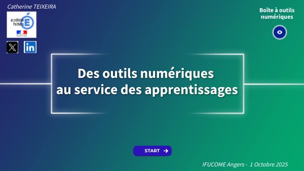Formation outils numériques 2025 | Genially