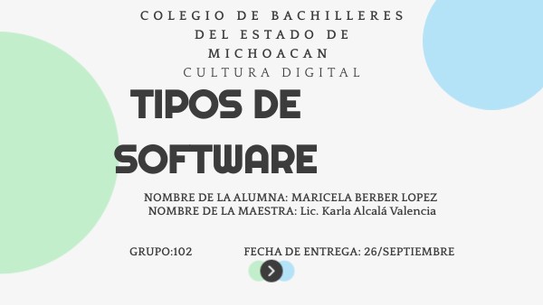 tipos de software | Genially