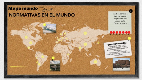 Mapa mundo | Genially