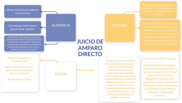 JUICIO DE AMPARO DIRECTO | Genially