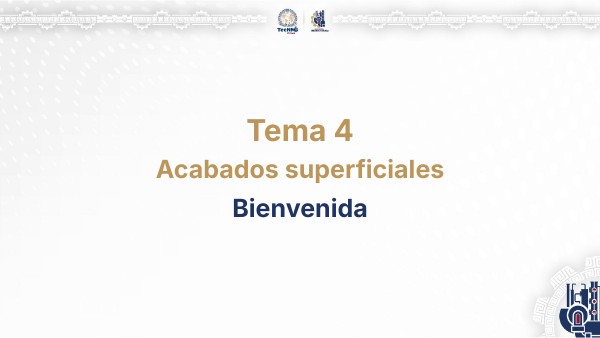 Tema 4 Bienvenida | Genially