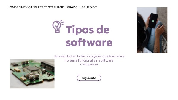 Tipos de software | Genially