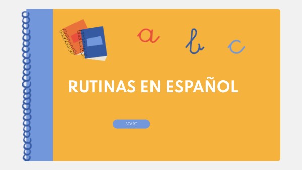 RUTINAS | Genially