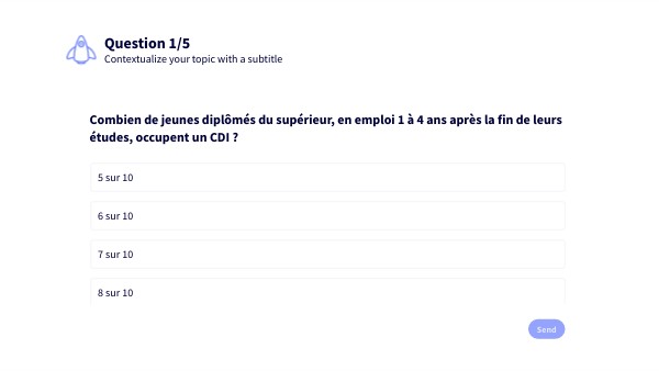 Question 1/5 | Genially