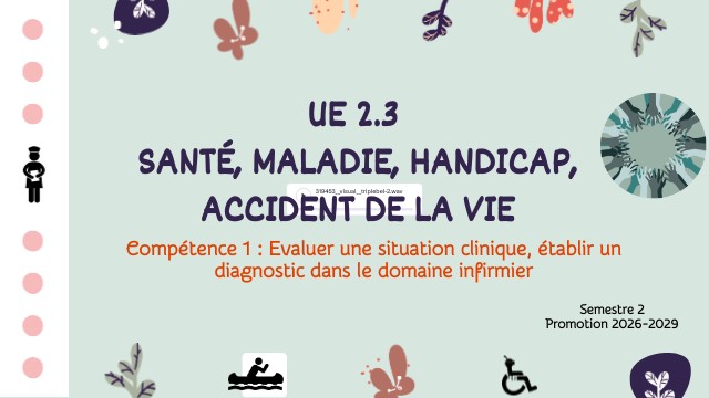 UE 2.3 - Présentation de l'UE et de TDs | Genially