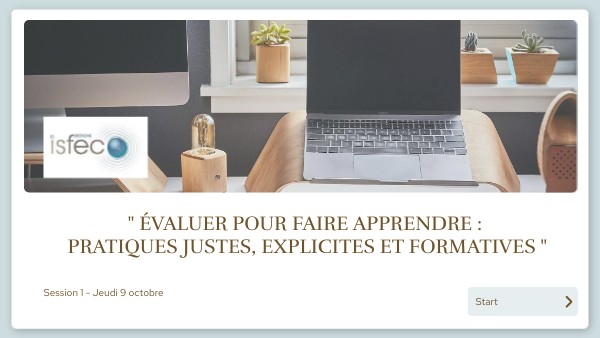 Formation évaluation | Genially