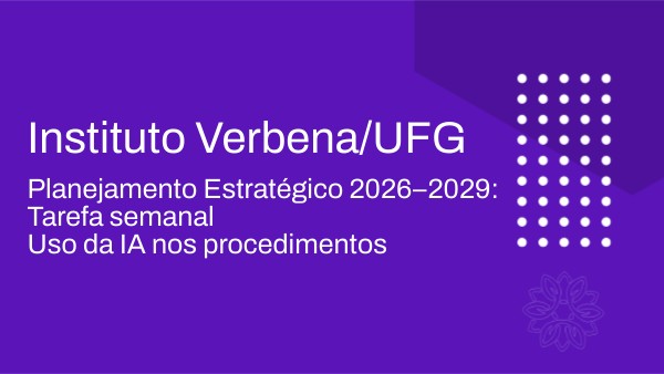 Planejamento estratégico