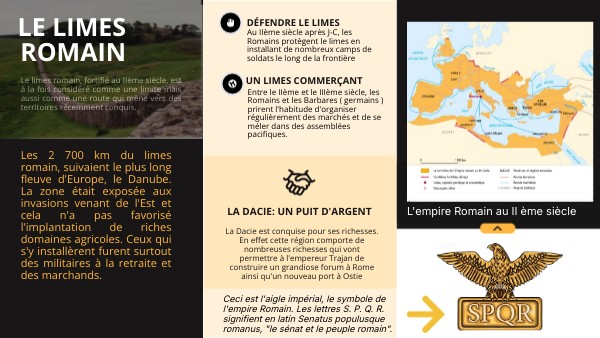 le limes romain | Genially