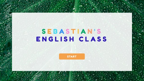 Eli's English Class | Genially