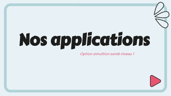 Nos applications | Genially
