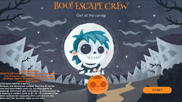 BOO! escape CREW | Genially