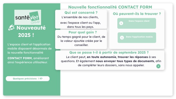 📣 Nouveauté 2025 !CONTACT FORM | Genially
