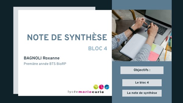 Or Note de Synthèse | Genially