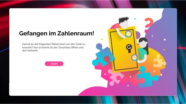 Gefangen im Zahlenraum!