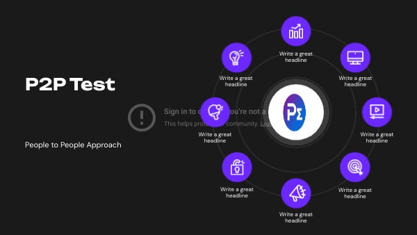P2P Test | Genially