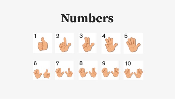 Numbers | Genially