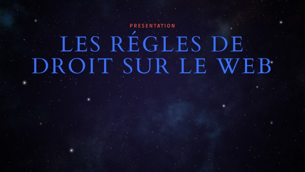 Présentation n°1 SNT | Genially