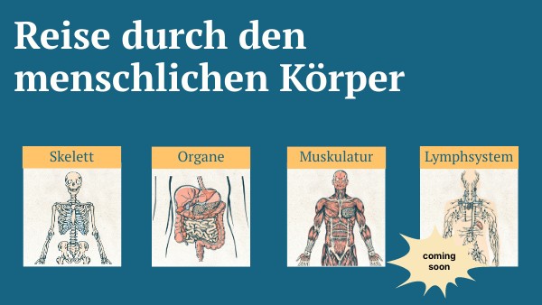 Reise durch den menschlichen Körper