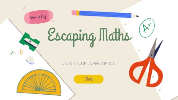 Escaping Maths | Genially