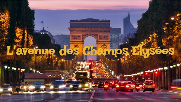 L'avenue des Champs Elysées | Genially