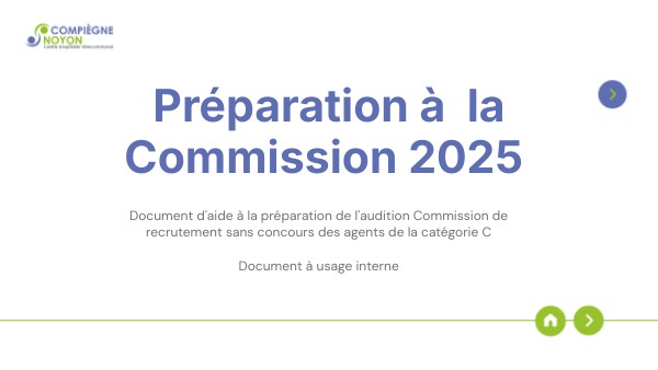 Comment préparer la Commission ? | Genially