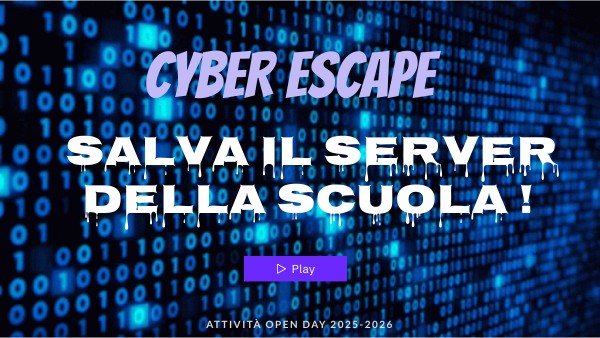 CYBER ESCAPE | Genially