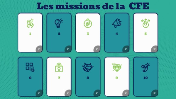 Les missions du CFE | Genially