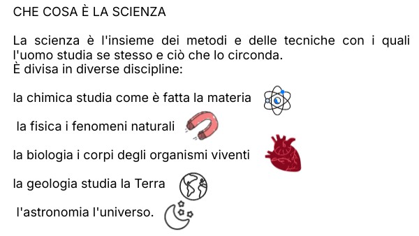 Introduzione scienze | Genially