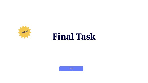 Final Task | Genially