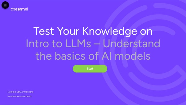 Test Your Knowledge on AI Terms | Genially