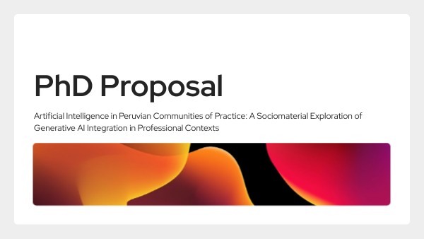 PhD Proposal SGSSS | Genially