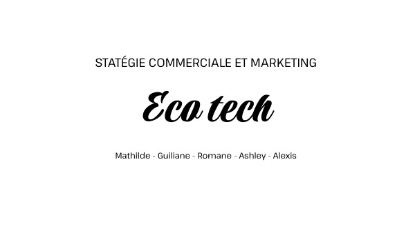 Eco tech | Genially