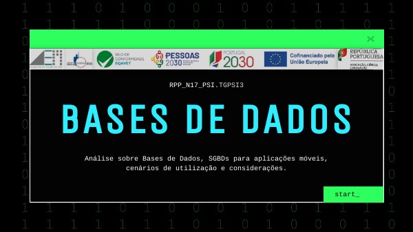 BASES DE DADOS | Genially