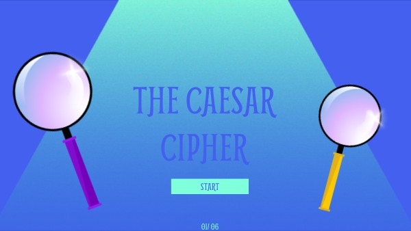 The caesar cipher | Genially