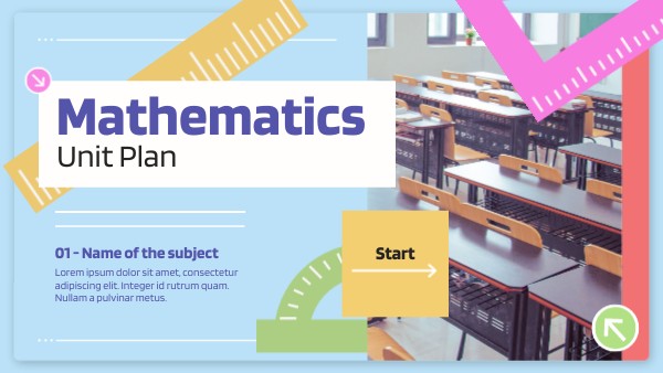 Math Lesson Plan | Genially