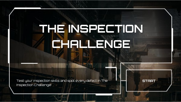 The inspection challenge | Genially