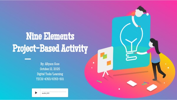Genially Presentation - Nine Elements | Genially