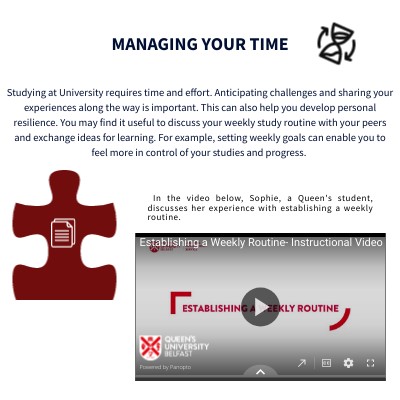 Assessment Reminder: (General) Time management | Genially