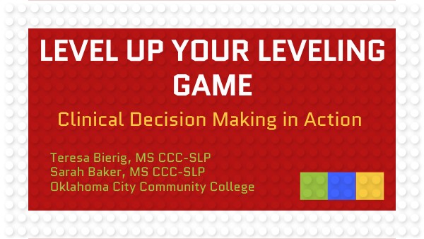 Level up Your Leveling game | Genially