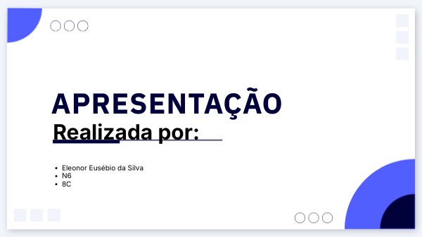 APRESENTAÇÃO | Genially