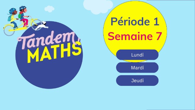 Période 1 Semaine 7 | Genially