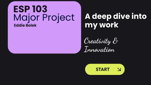 ESP 103 Major Project | Genially