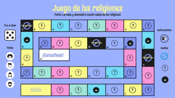 Juego de las religiones | Genially