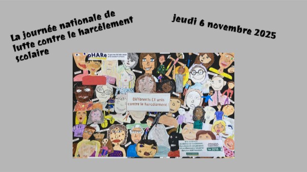 La journée nationale de lutte contre le harcèlement scolaire | Genially