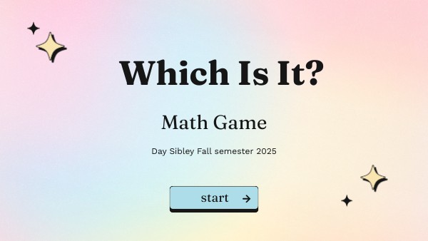 Which Is It? | Genially