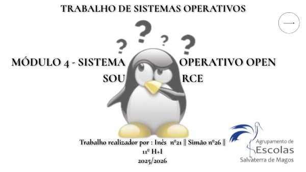 Módulo 4 - Sistema Operativo Open source | Genially