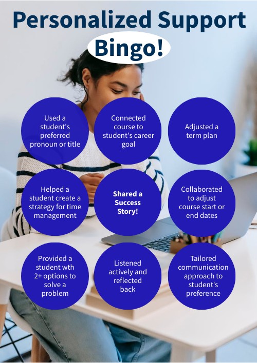 Personalized Support Bingo! | Genially